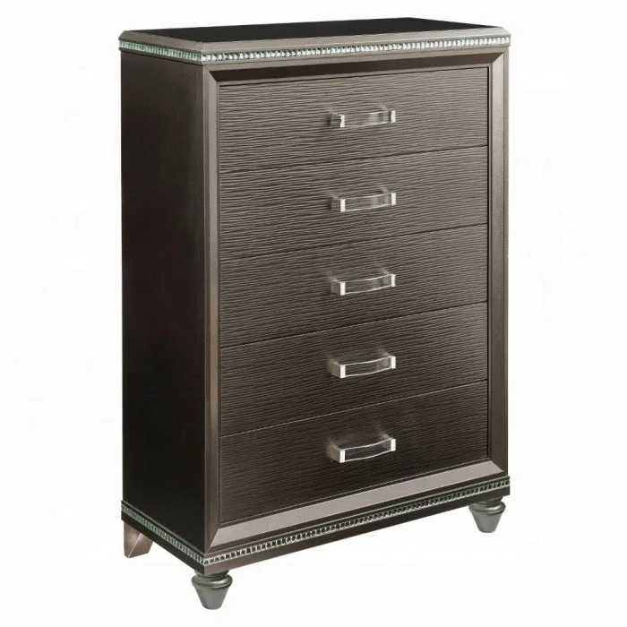 Sadie 5-Drawer Chest – Glamorous Storage, Timeless Appeal