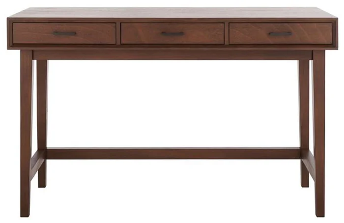 Safavieh – Hawthorn 3 Drawer Desk – Brown – DSK5709C