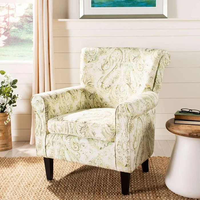 Safavieh – Hazina Chair – Green – MCR1002C