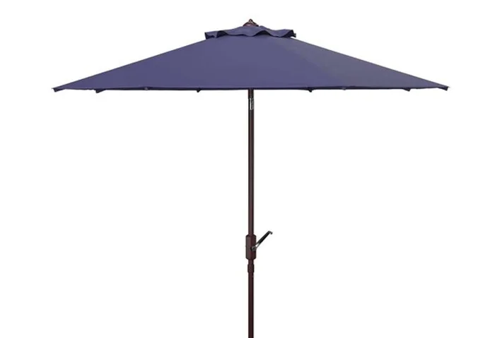 Safavieh – Herla 11Ft Auto Tilt Umbrella – Navy – PAT8101C