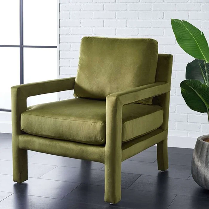 Safavieh – Kye Accent Chair – Olive Green – ACH1301B