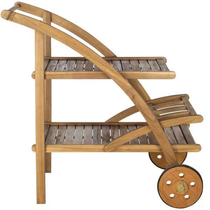 Safavieh – Lodi Tea Cart – Natural – PAT7009A