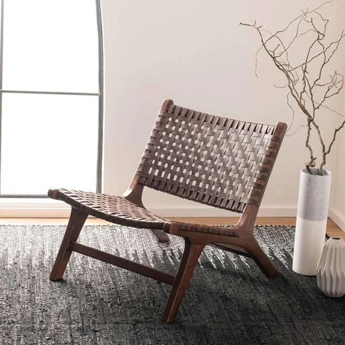 Safavieh – Luna Accent Chair – Brown – Brown – ACH1002C