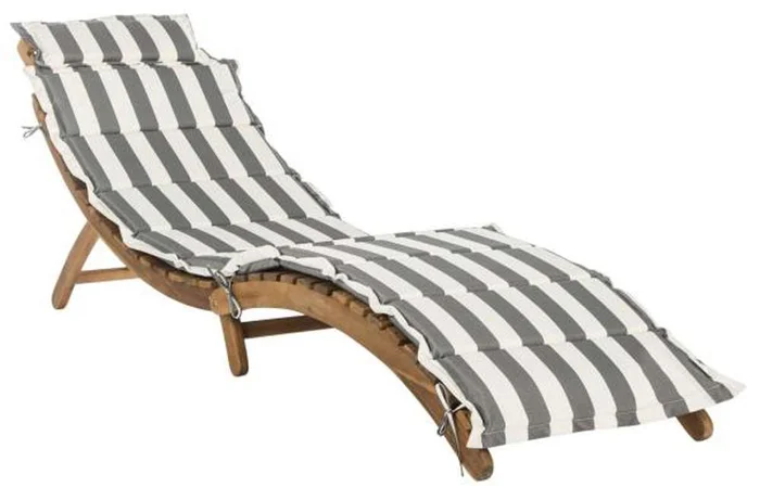 Safavieh – Pacifica 3 Piece Lounge Set – Natural – Grey Stripe – PAT7020A