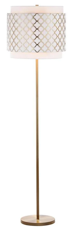 Safavieh – Priscilla Floor Lamp – Gold Leaf – LIT4415A