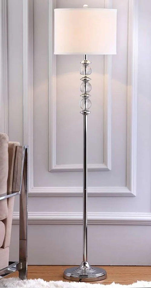 Safavieh – Riga Floor Lamp – Crystal – LIT4179A