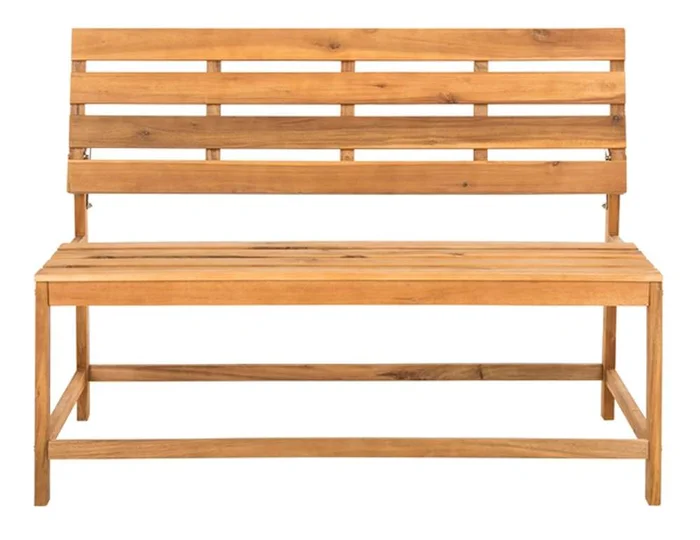 Safavieh – Ruben Balcony Bench And Table – Natural – PAT6753A