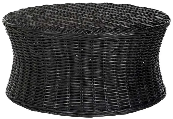 Safavieh – Ruxton Coctail Ottoman – Black – FOX6530B