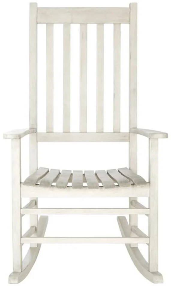 Safavieh – Shasta Rocking Chair – White – PAT7002C