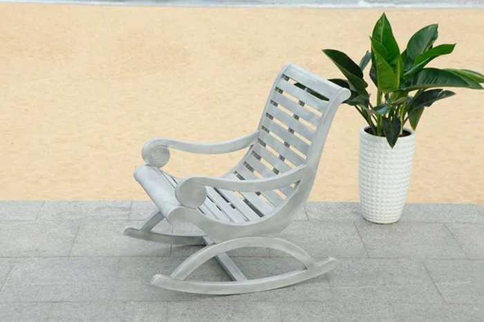 Safavieh – Sonora Rocking Chair – Grey – PAT7016A