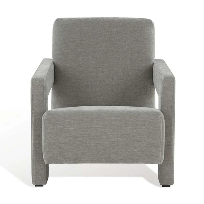 Safavieh – Taylor Modern Velvet Accent Chair – Grey – SFV5046B