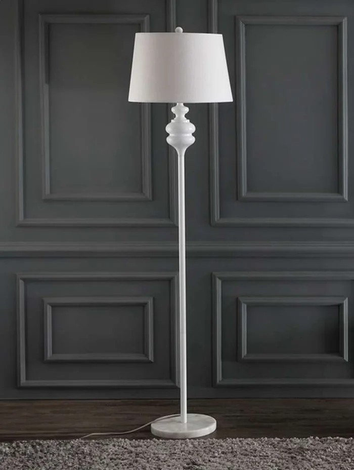 Safavieh – Torc Floor Lamp – White – LIT4471B