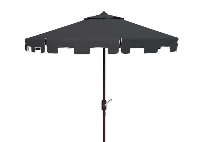Safavieh – Zimmerman 11Ft Market Umbrella – Black – PAT8100H