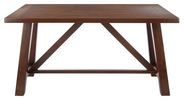 Safavieh Ainslee Rectangle Dining Table – Brown