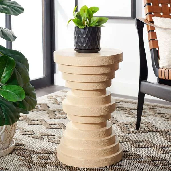 Safavieh Ali Accent Table – Cream