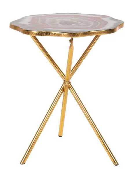 Safavieh Angelo Round Side Table – Multi Color
