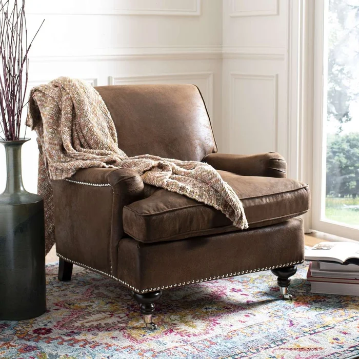 Safavieh Chloe Club Chair – Brown