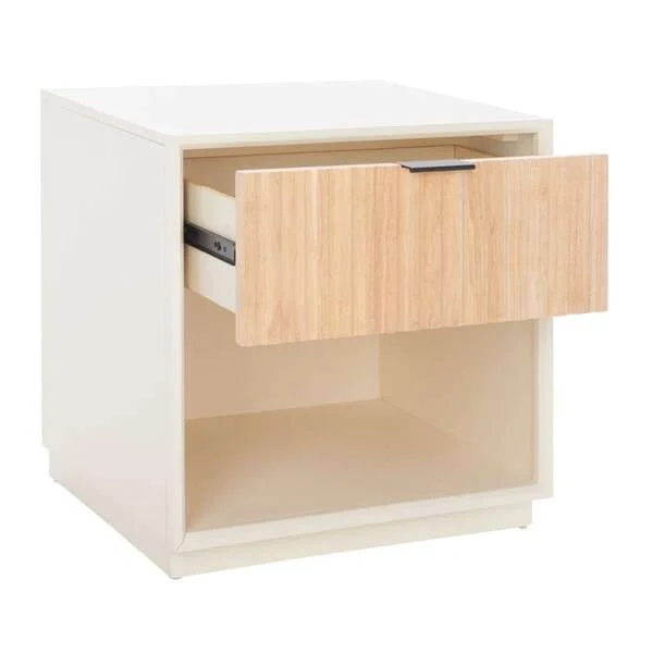 Safavieh Grayden I 1 Drawer Nightstand – White Body