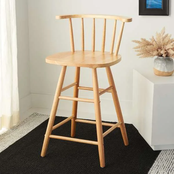 Safavieh Jay Wood Counter Stool – Natural
