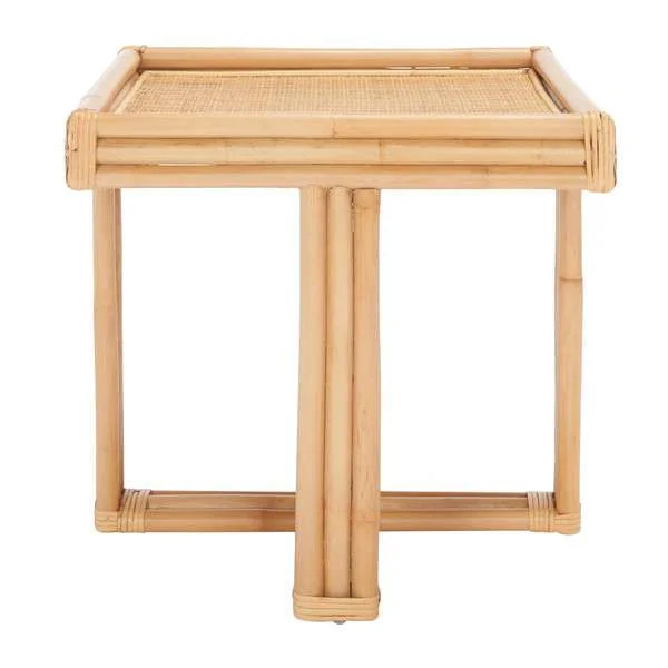 Safavieh Juri Square Accent Table – Natural