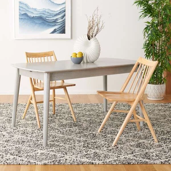 Safavieh Kay Extension Dining Table – Gray