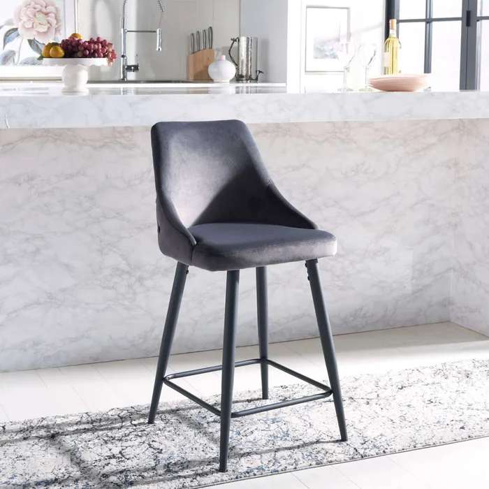 Safavieh Kelsey Counter Stool – Shale