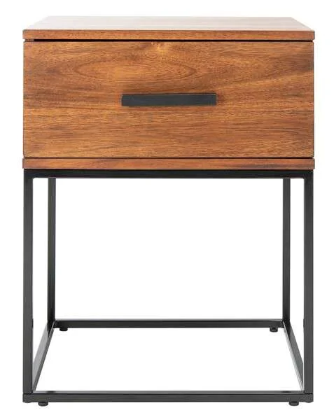 Safavieh Marquise 1 Drawer Nighstand – Brown