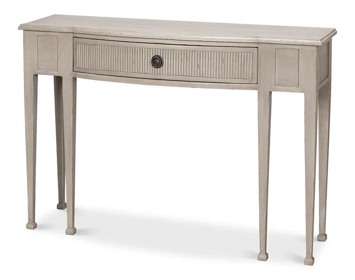 Sarreid Ltd – Madora Bungalow Console Table, Grey – 53308