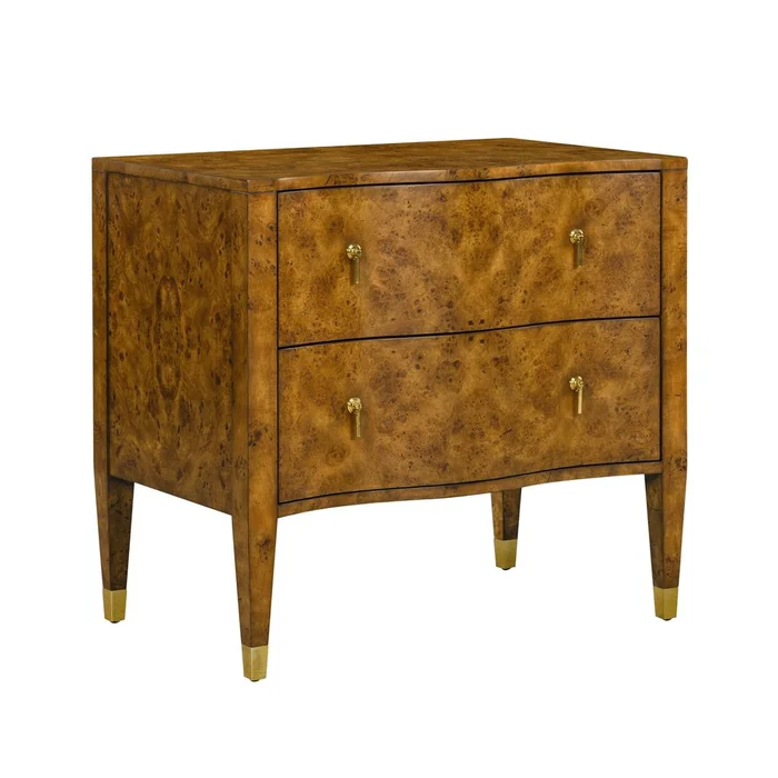 Serpentine Nightstand