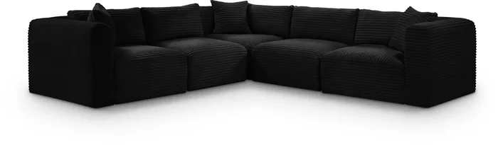 Shaggy – 5 Piece Modular Corner Sectional