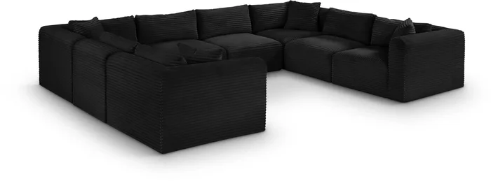 Shaggy – 8 Piece Modular U-Shaped Sectional