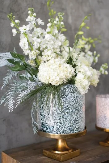 Sheer Candleholder Set Of 2 By Accent Decor – Gold – Glass – 74842