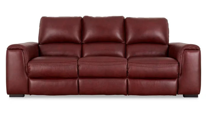 Signature Design by Ashley – Alessandro Pwr Rec Sofa With Adj Headrest in Garnet – U2550115