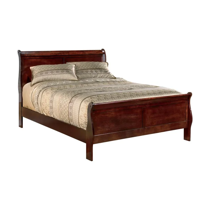 Signature Design by Ashley – Alisdair California King Sleigh Bed in Dark Brown