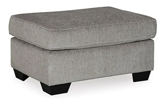 Signature Design by Ashley – Altari Ottoman in Alloy – 8721414