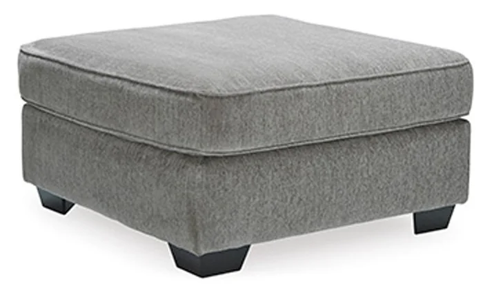 Signature Design by Ashley – Altari Oversized Accent Ottoman in Alloy – 8721408