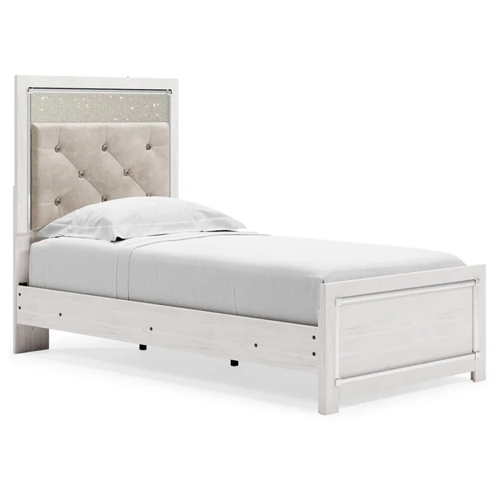 Signature Design by Ashley – Altyra Twin Panel Bed in White