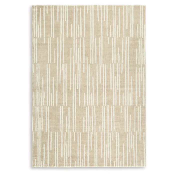 Signature Design by Ashley – Ardenville Medium Rug in Tan/Cream – R406212