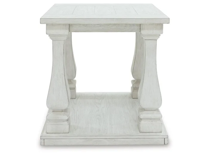 Signature Design by Ashley – Arlendyne Rectangular End Table in Antique White – T747-3