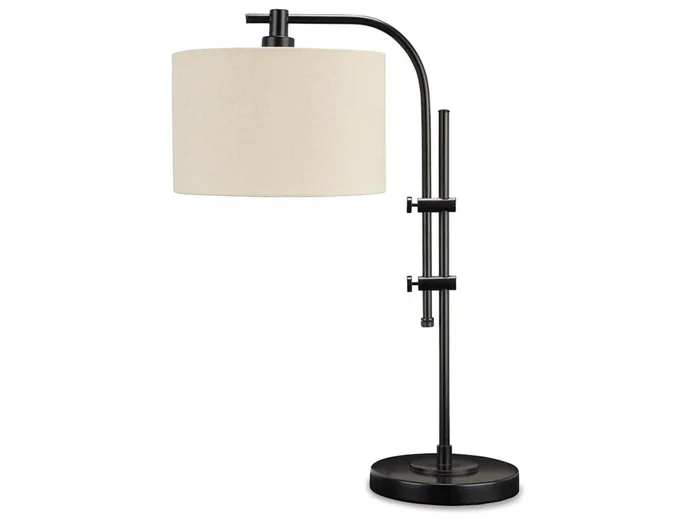 Signature Design by Ashley – Baronvale Metal Accent Lamp in Black – L206043