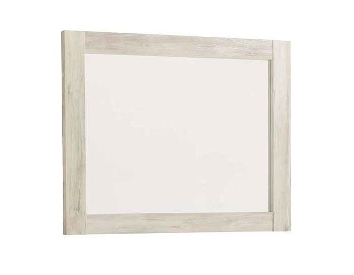 Signature Design by Ashley – Bellaby Bedroom Mirror in Whitewash – B331-36