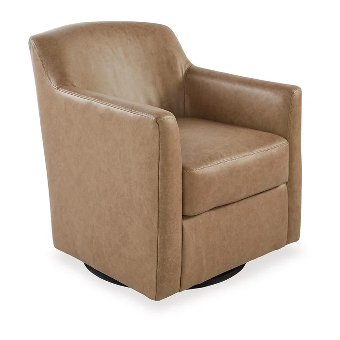 Signature Design by Ashley – Bradney Swivel Accent Chair in Tumbleweed – A3000323