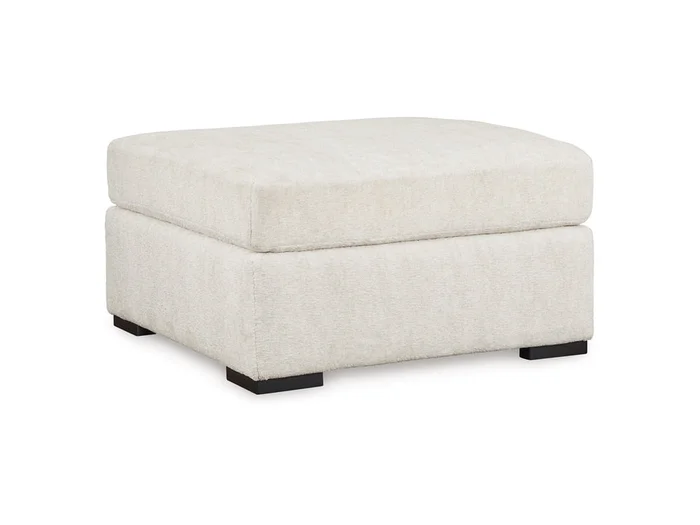 Signature Design by Ashley – Chessington Oversized Accent Ottoman in Ivory – 6190408