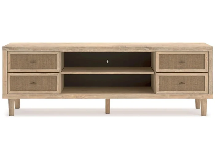 Signature Design by Ashley – Cielden Extra Large Tv Stand in Two-Tone – W1199-68