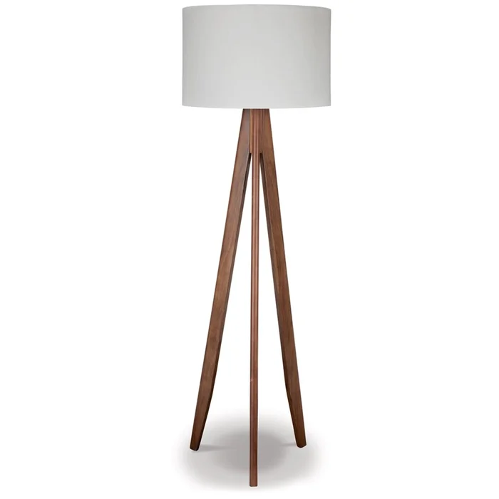 Signature Design by Ashley – Dallson Wood Floor Lamp in Brown – L329011