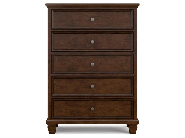 Signature Design by Ashley – Danabrin Five Drawer Chest in Brown – B685-46