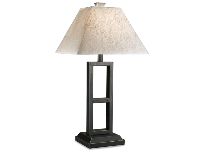 Signature Design by Ashley – Deidra Metal Table Lamp in Black – L318924
