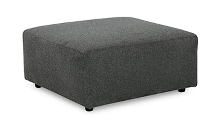 Signature Design by Ashley – Edenfield Oversized Accent Ottoman in Charcoal – 2900308