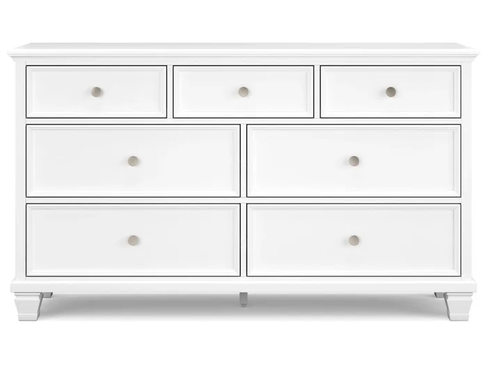 Signature Design by Ashley – Fortman Dresser in White – B680-31