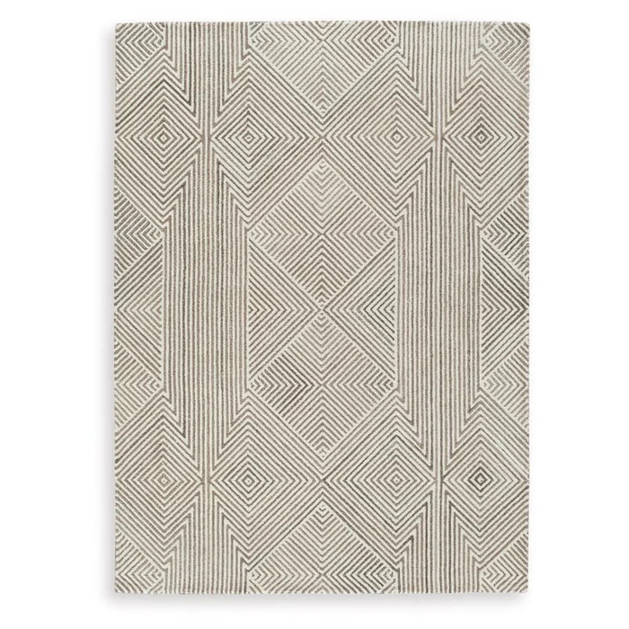 Signature Design by Ashley – Jadott Medium Rug in Beige/Brown – R406802